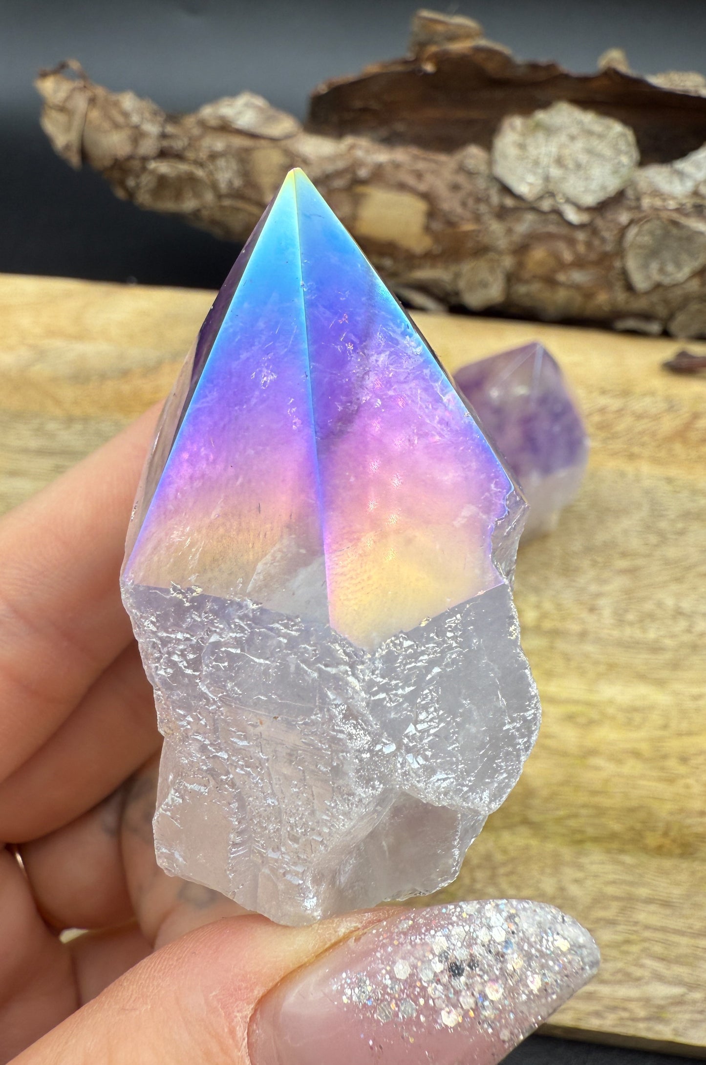 Amethyst Angel Aura Spitzen