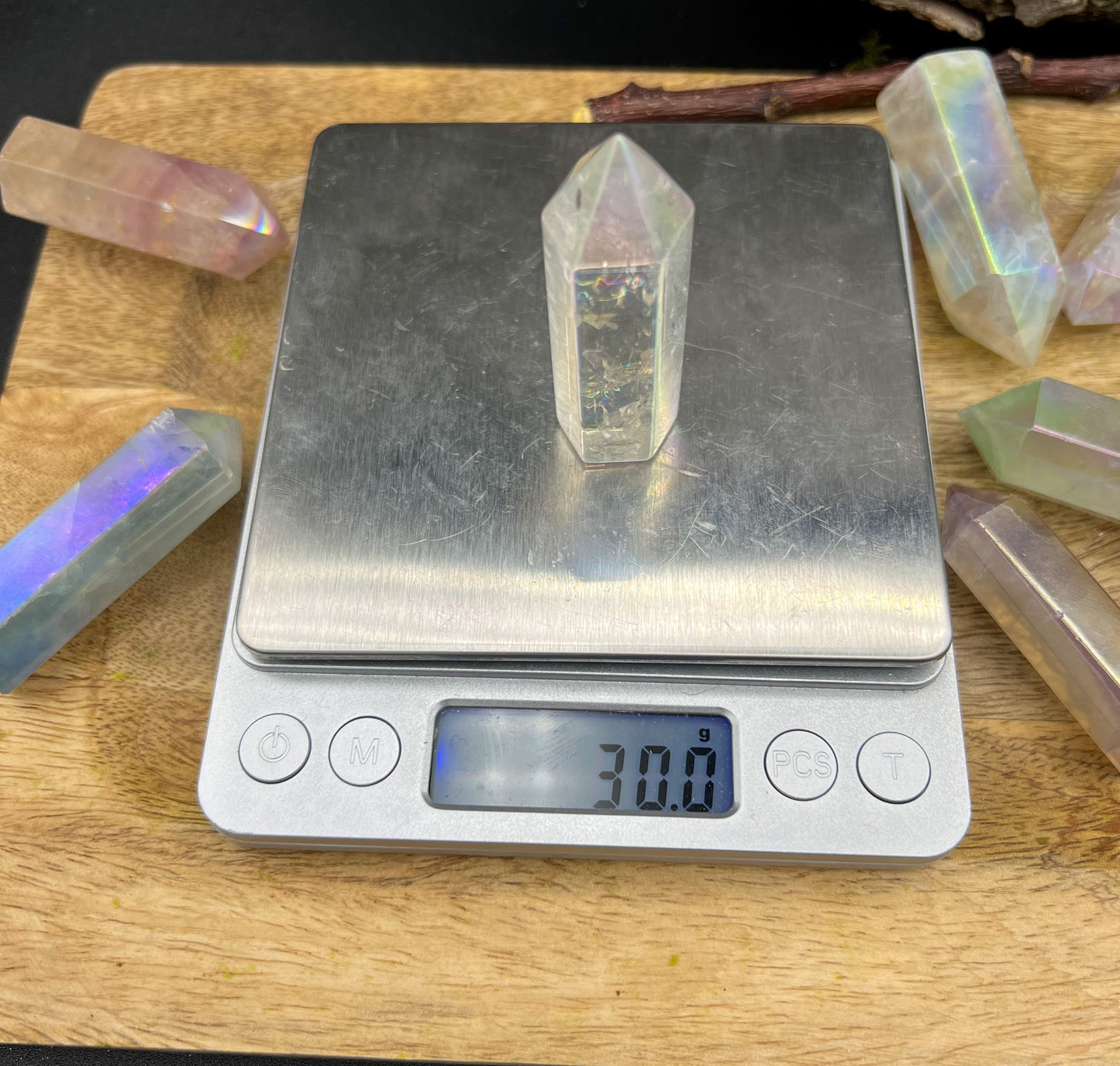 Fluorit Angel Aura Spitzen