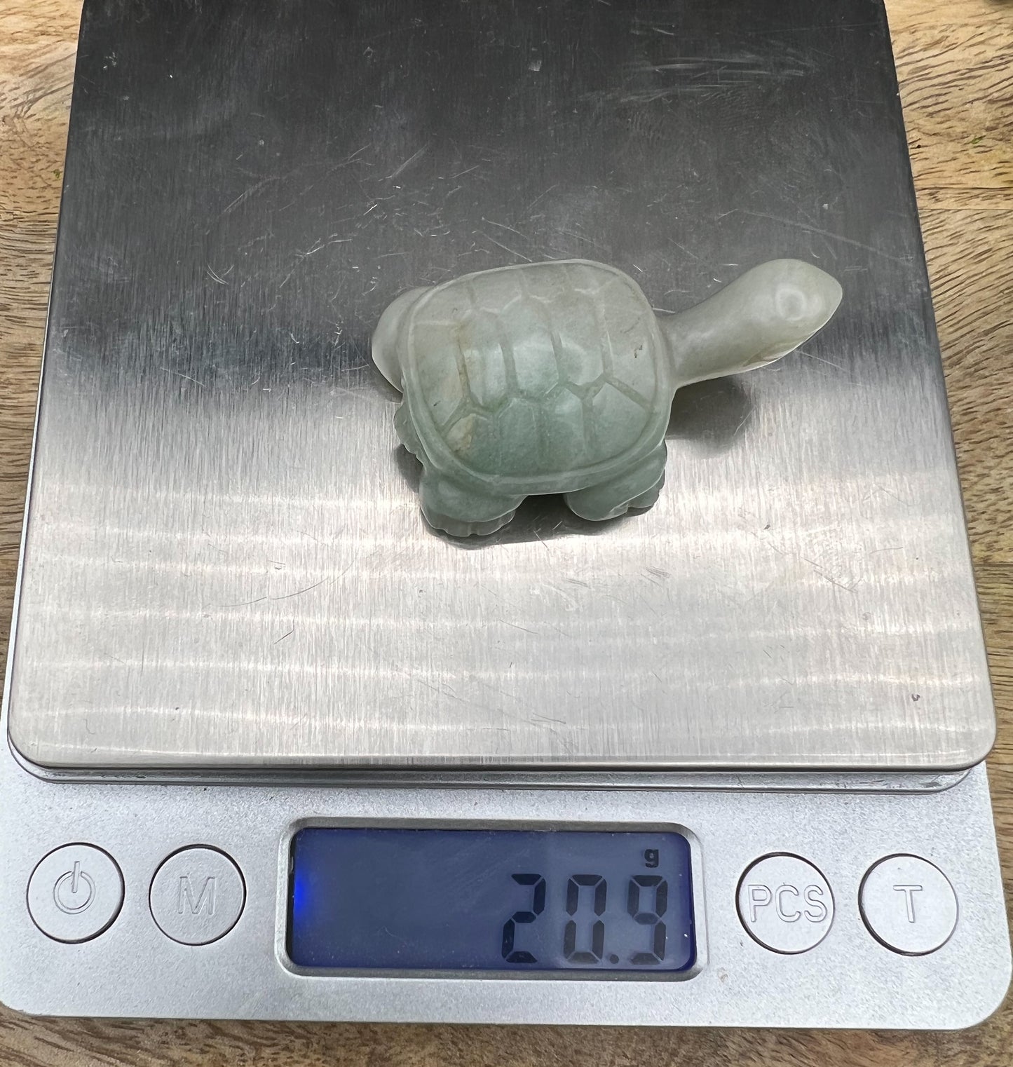 Jade Schildkröte Figur Gravur