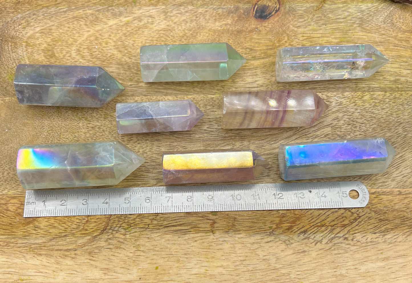 Fluorit Angel Aura Spitzen