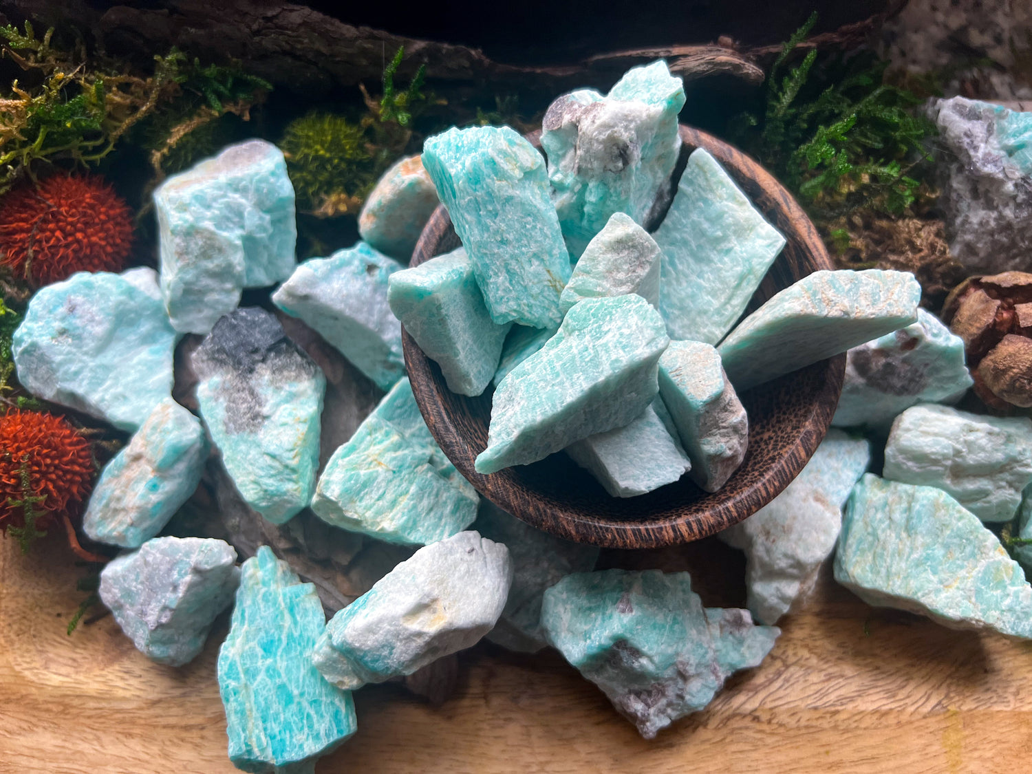 Rohsteine und Wassersteine