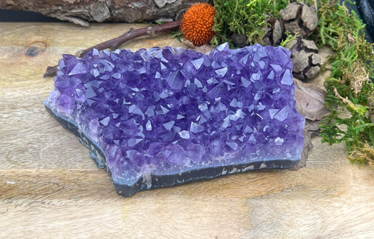 XL funkelndes Amethyst Drusenstück