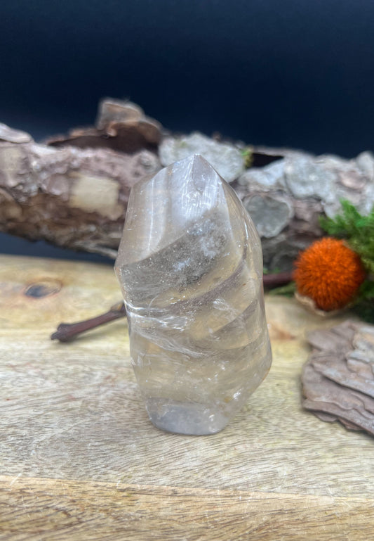 Rauchquarz Flame | Flamme, Freeform