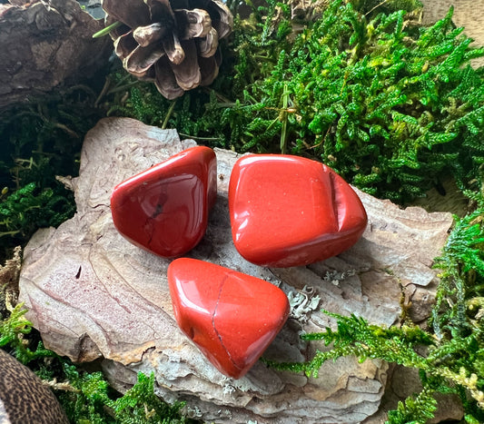 Roter Jaspis | Heilstein, Kristall | Wurzel Chakra | Geschenk | Mineral , Edelstein