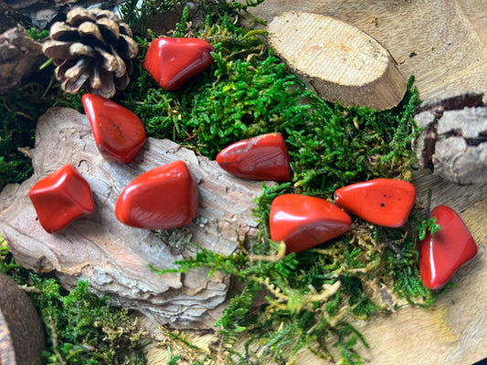 Roter Jaspis | Heilstein, Kristall | Wurzel Chakra | Geschenk | Mineral , Edelstein