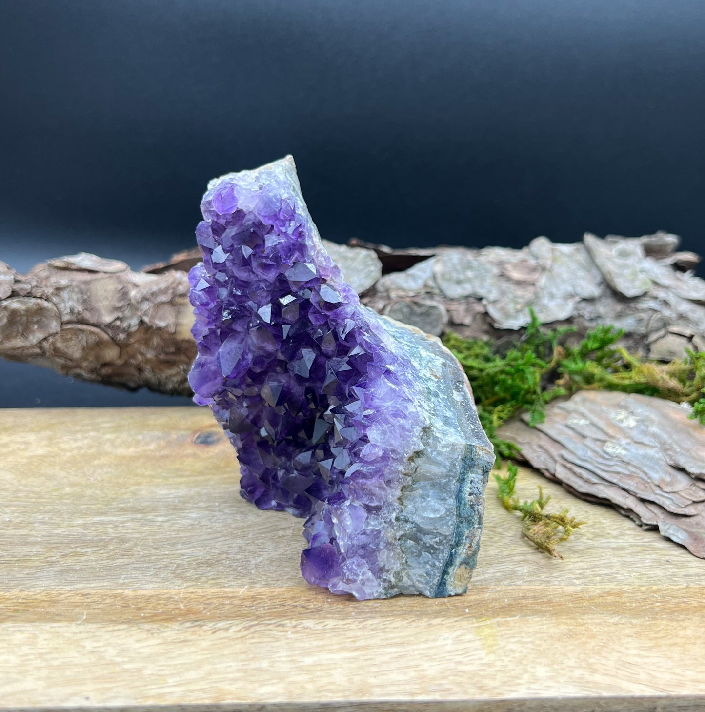 Funkelnde Amethyst Druse