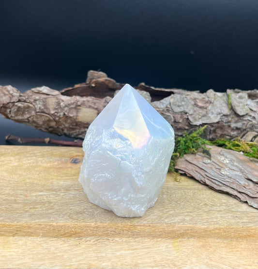 XL Bergkristall Angel Aura Spitze