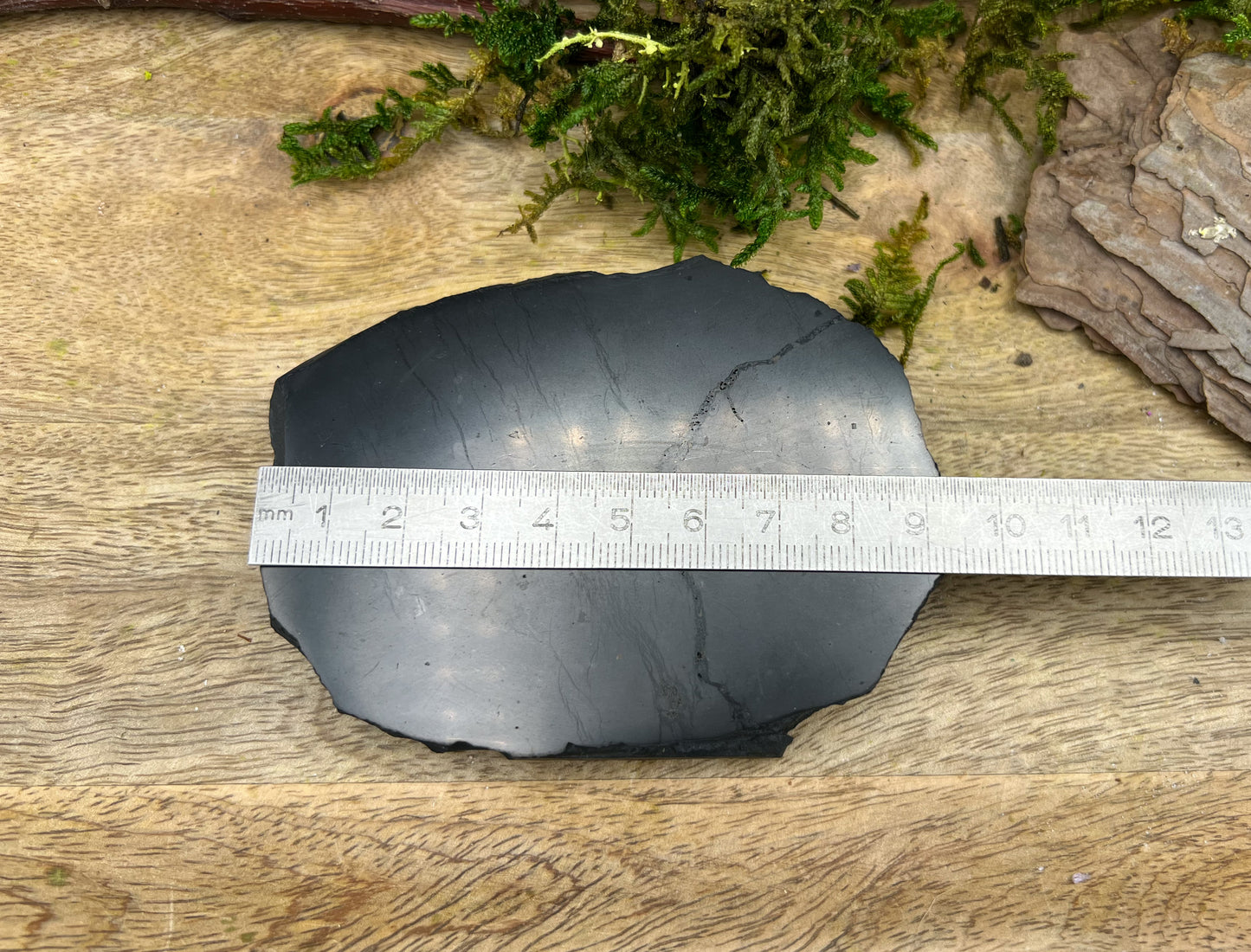 Shungit Natursteinplatte - natürlicher Strahlenschutz