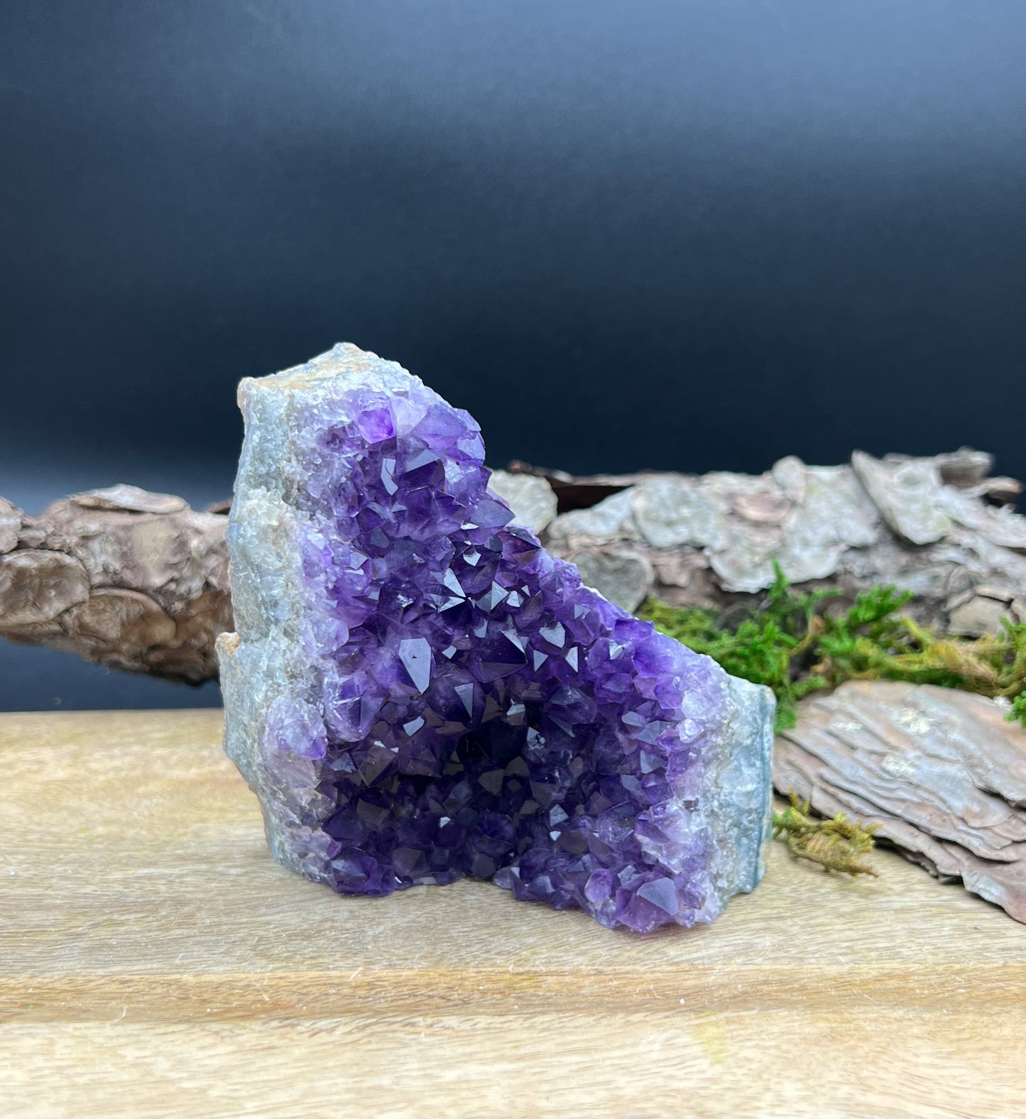 Funkelnde Amethyst Druse
