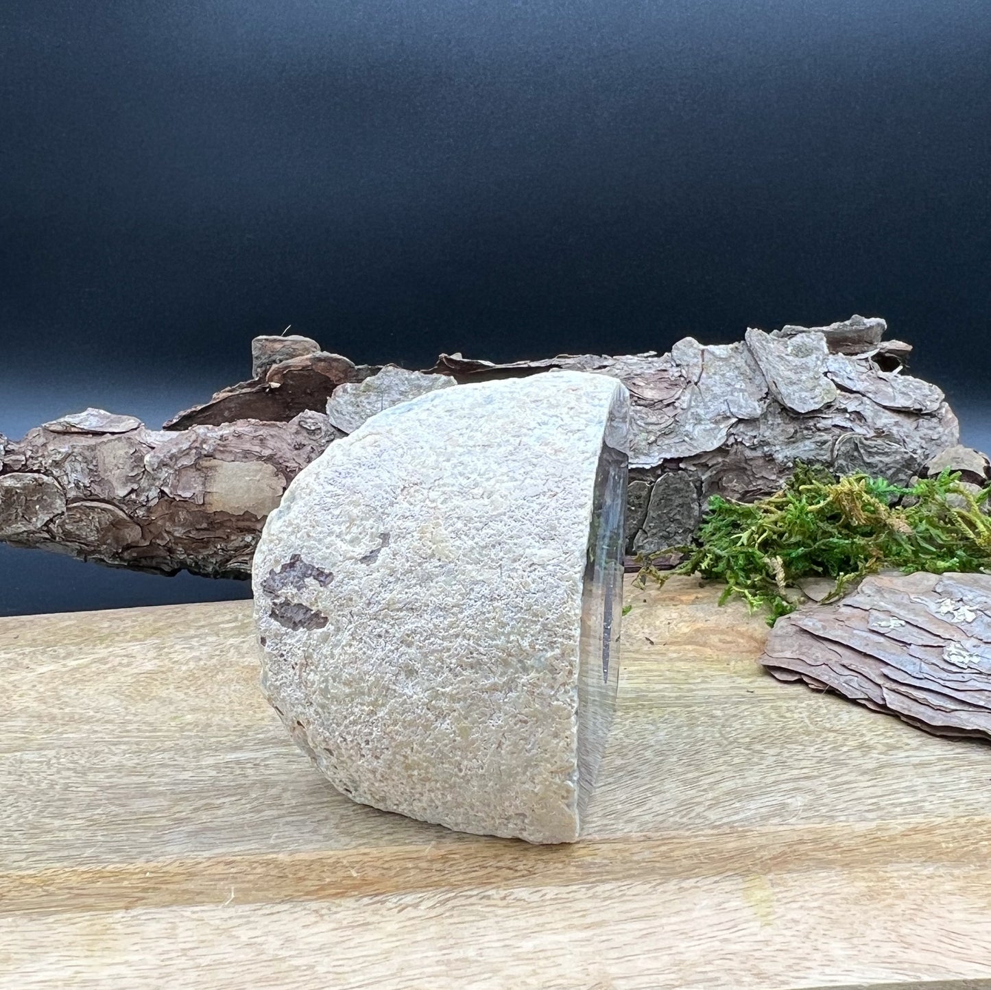 Achat Drusen Anschliff | Druzy Freeform Druse