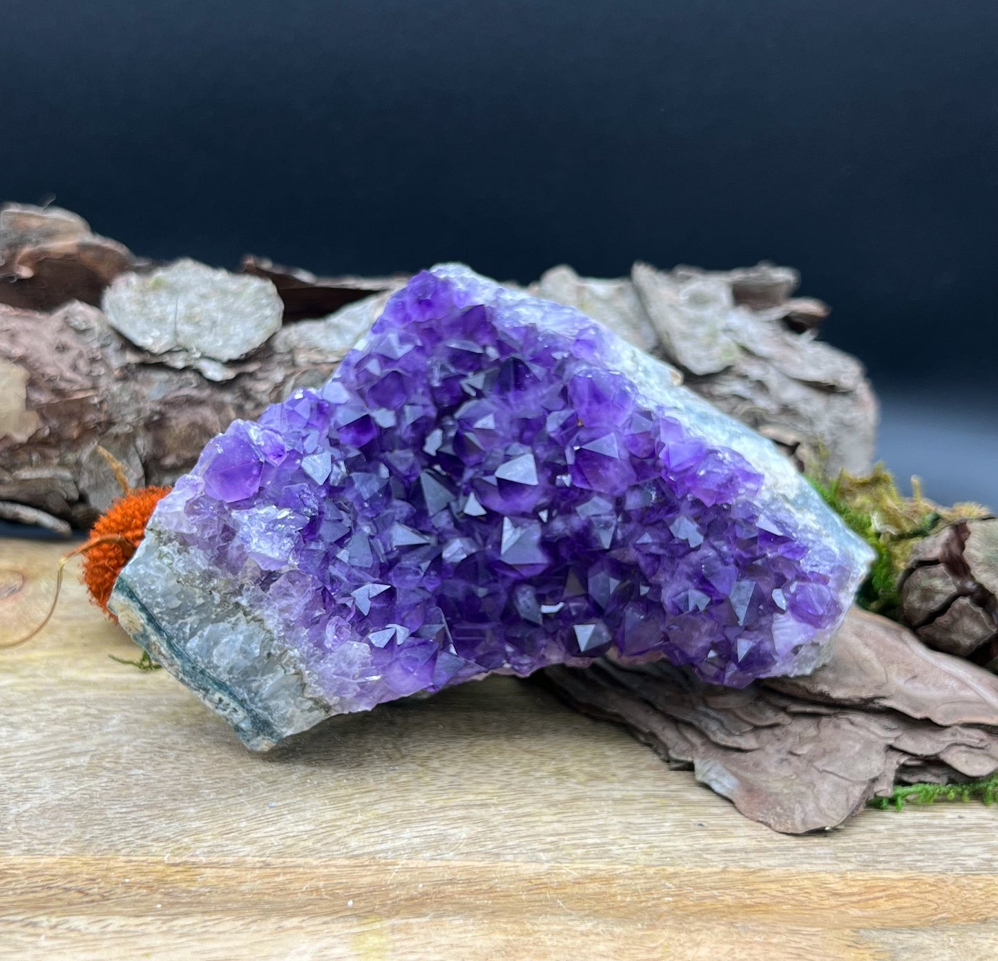 Funkelnde Amethyst Druse