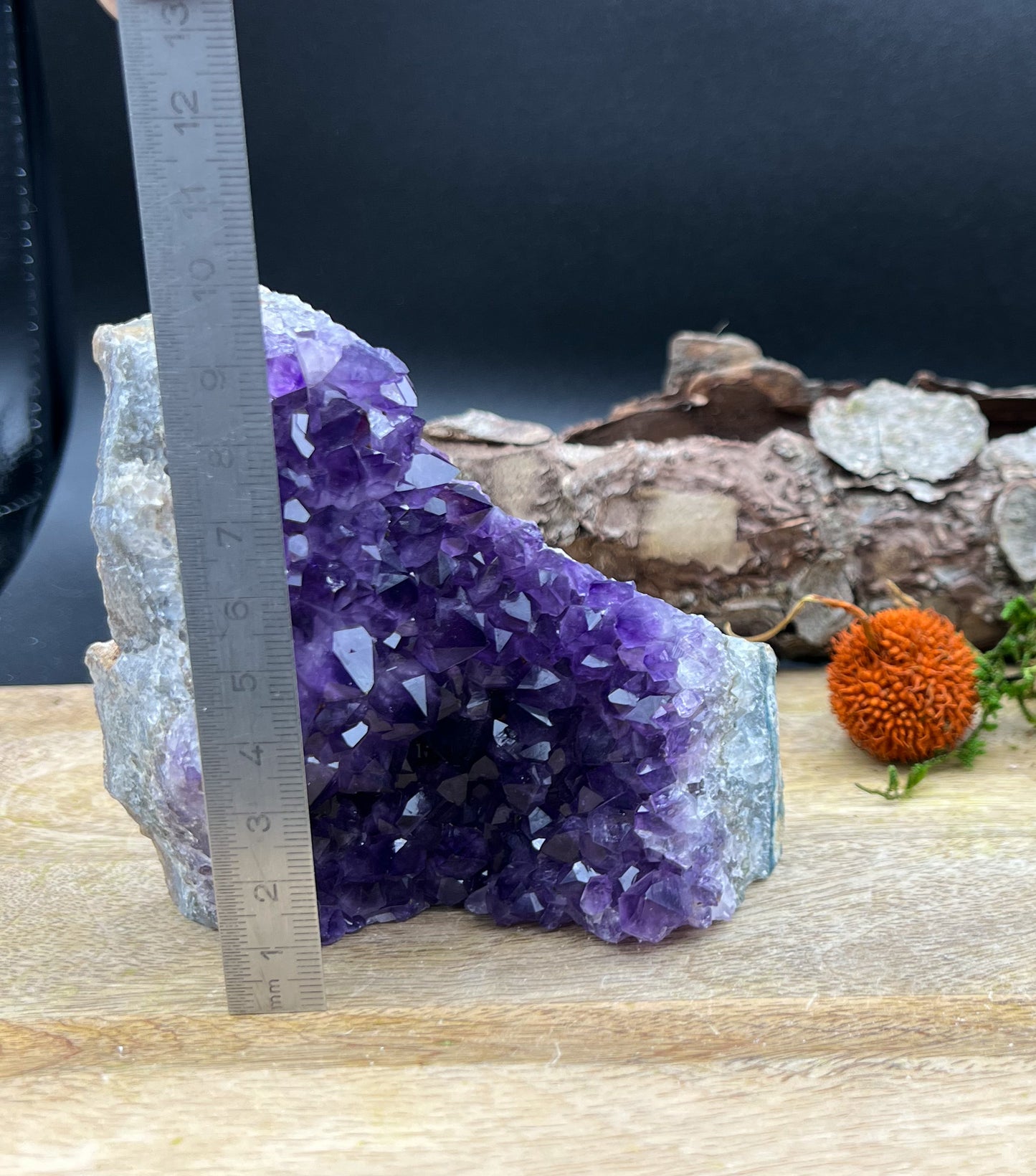 Funkelnde Amethyst Druse