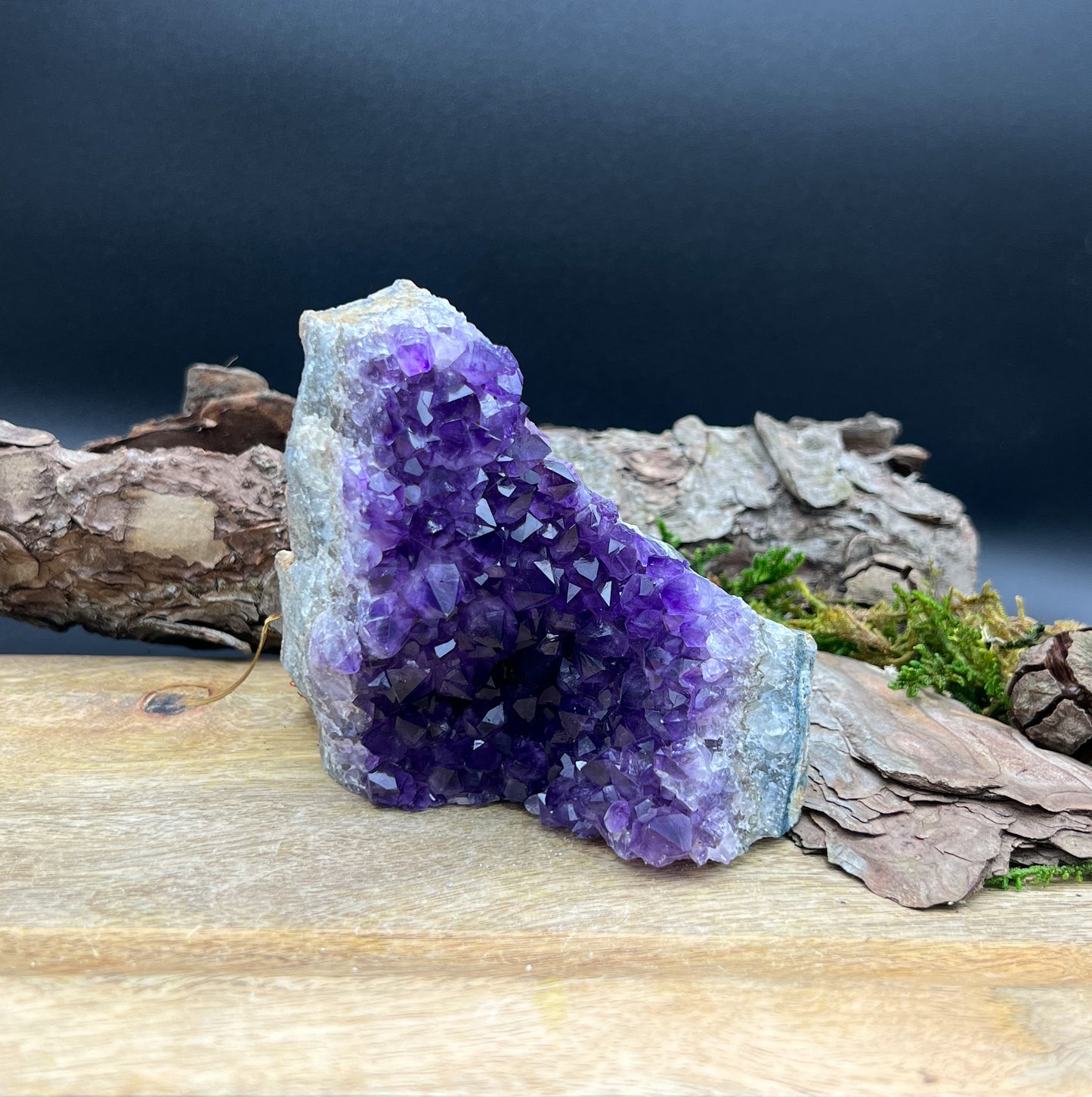 Funkelnde Amethyst Druse