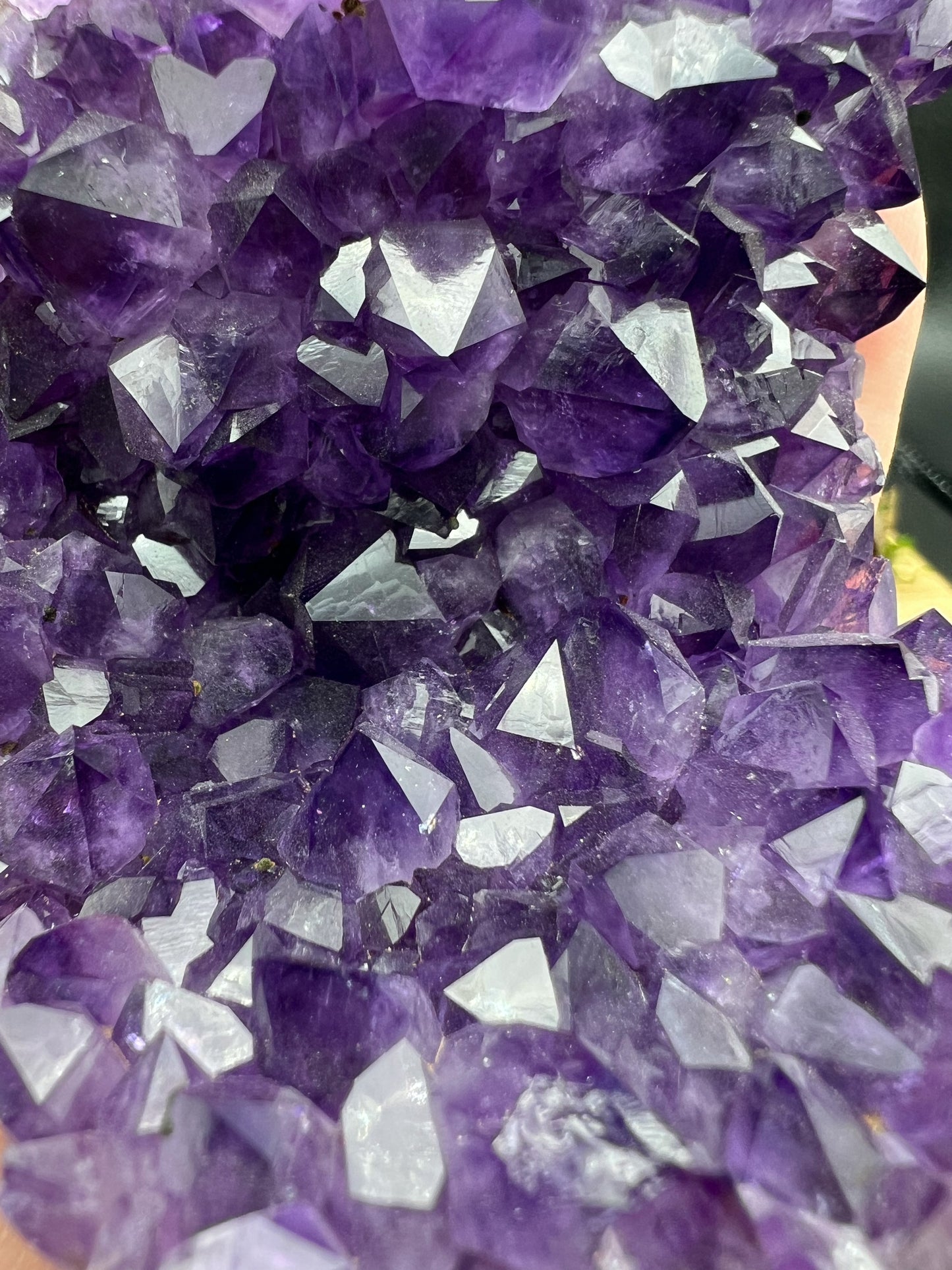 Funkelnde Amethyst Druse