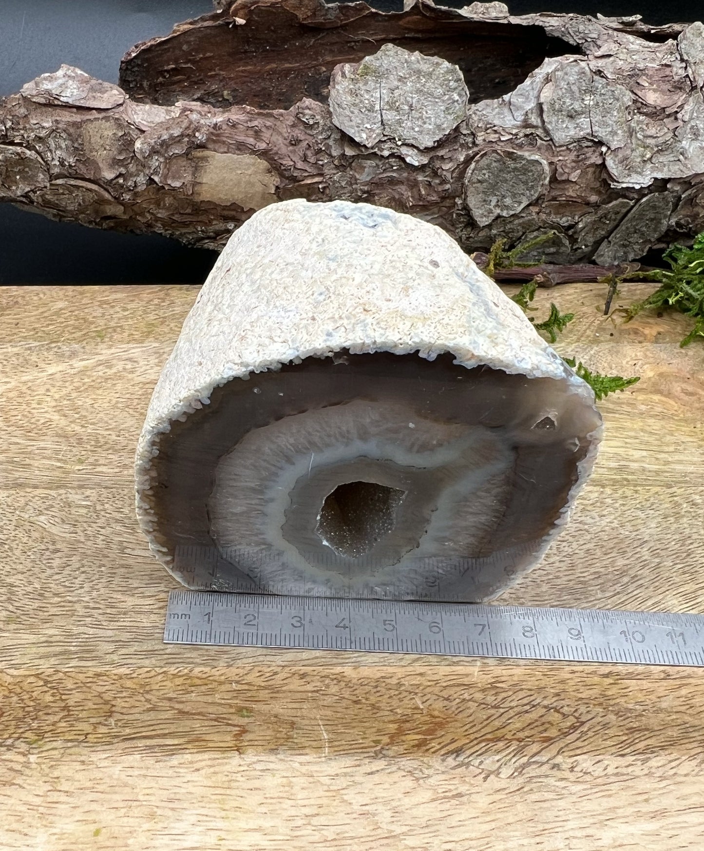 Achat Drusen Anschliff | Druzy Freeform Druse