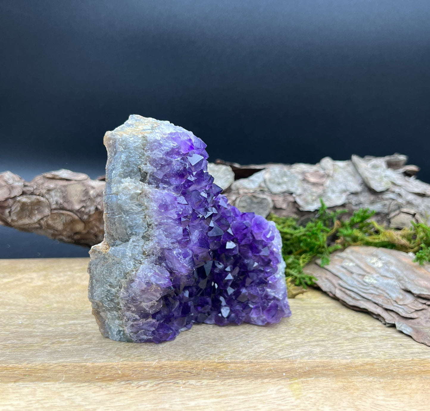 Funkelnde Amethyst Druse