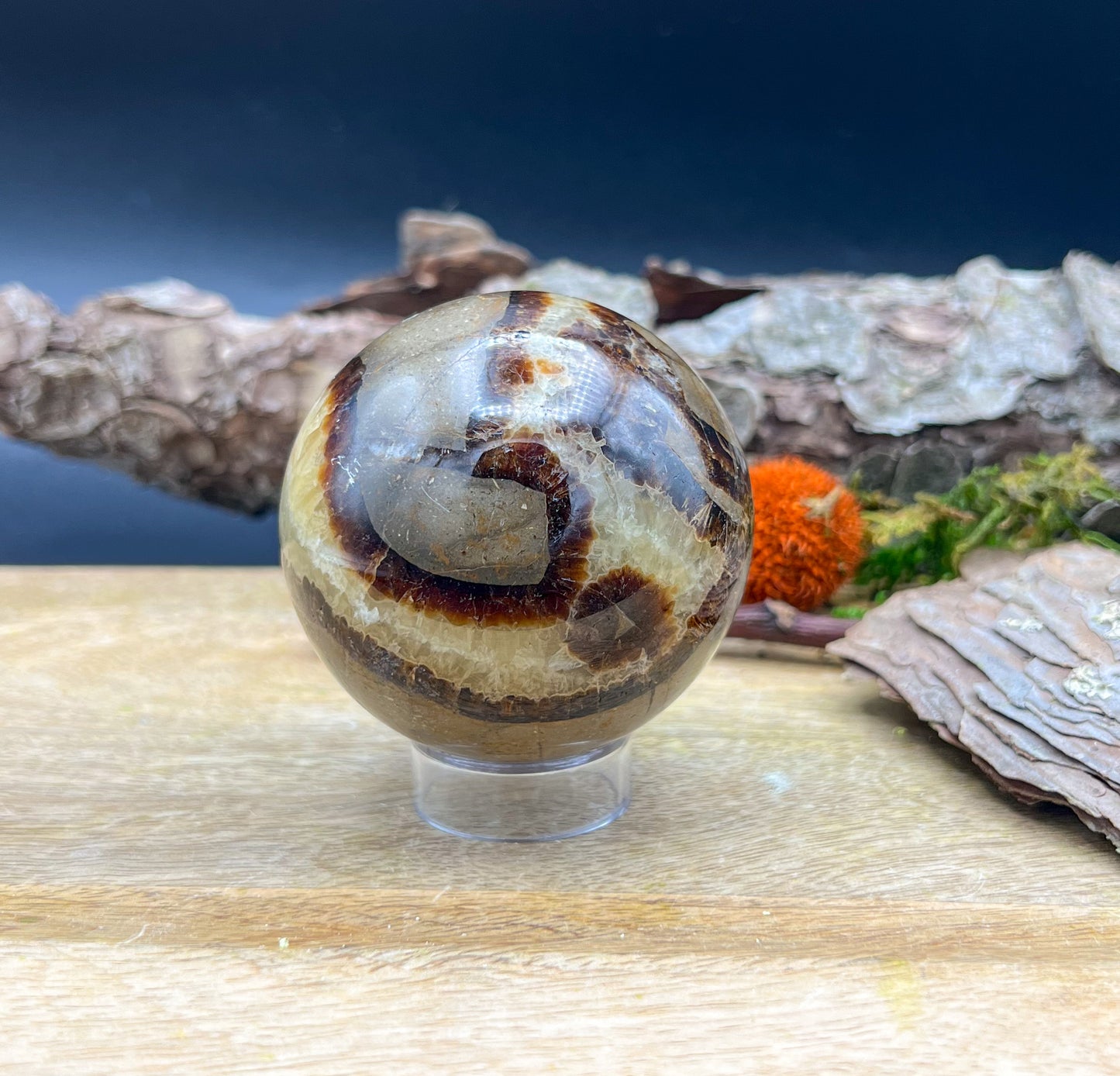Septarie Sphere, Drachenstein Kristallkugel