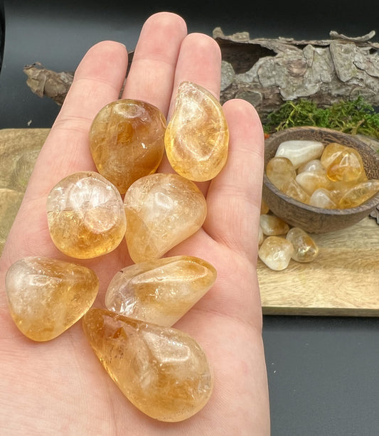 Citrin Trommelsteine