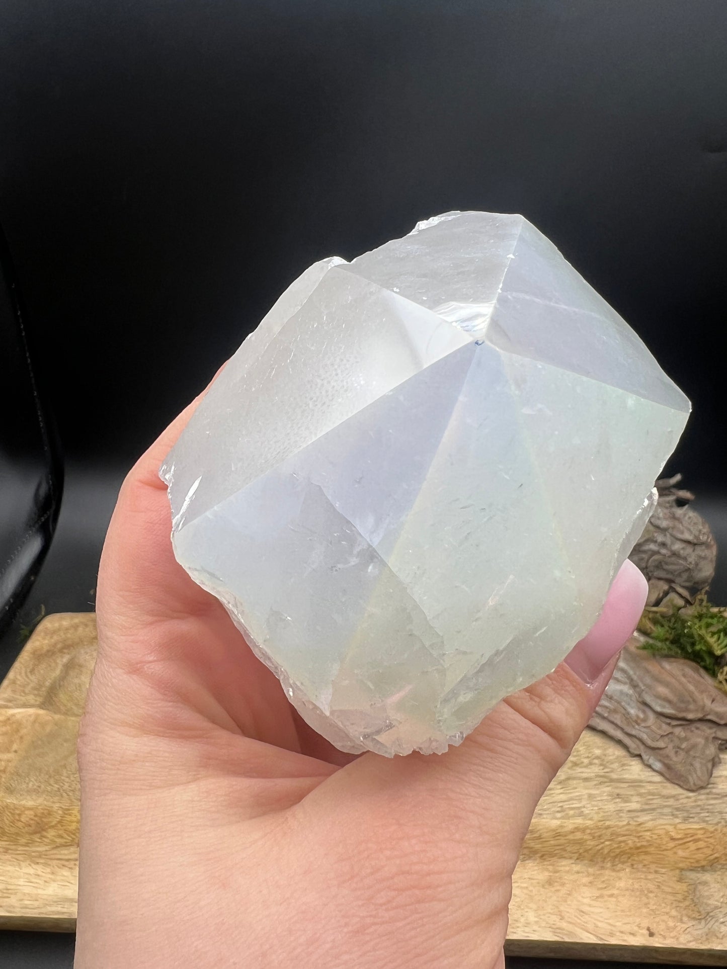 XL Bergkristall Angel Aura Spitze