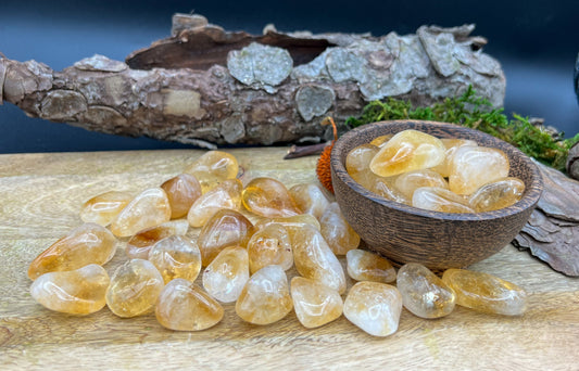 Citrin Trommelsteine